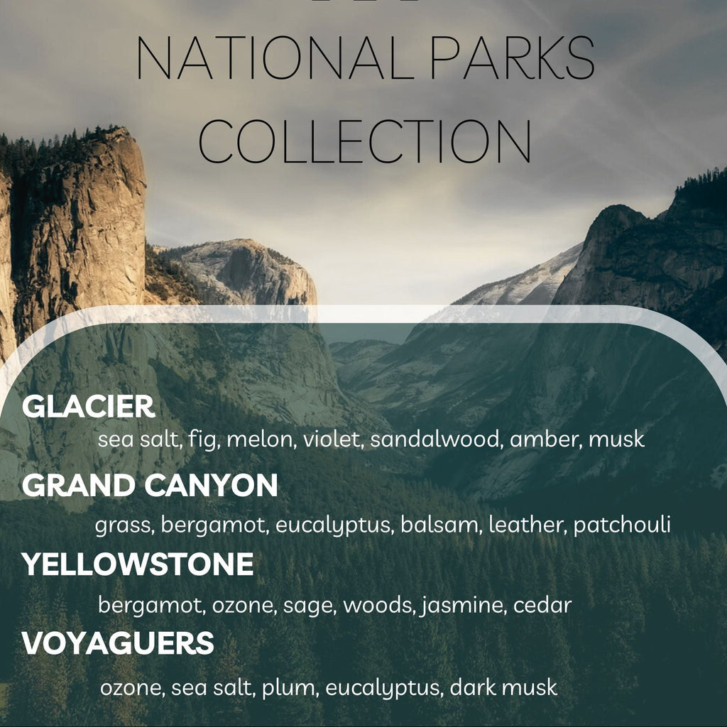 New - National Parks Collection Apothecary Candles