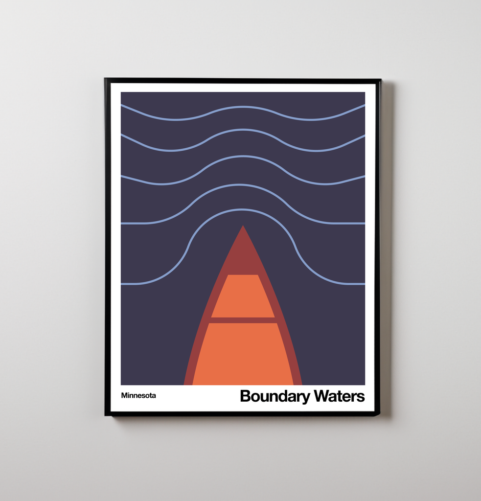 Boundary Waters Minnesota | 8x10 Art Print
