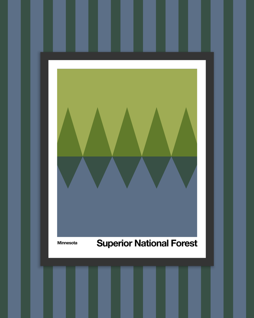 Superior National Forest Minnesota | 8x10 Art Print