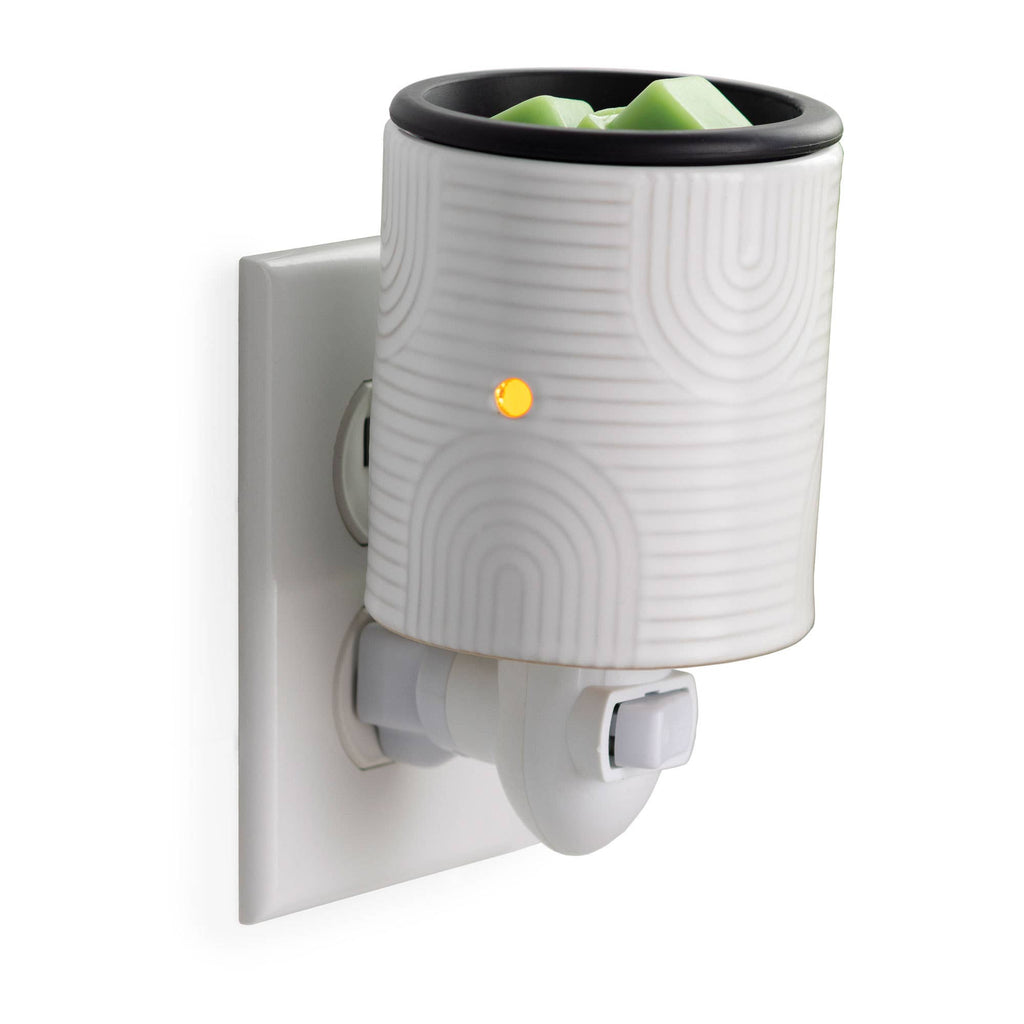 Arch Deco Flip Dish Pluggable Fragrance Warmer