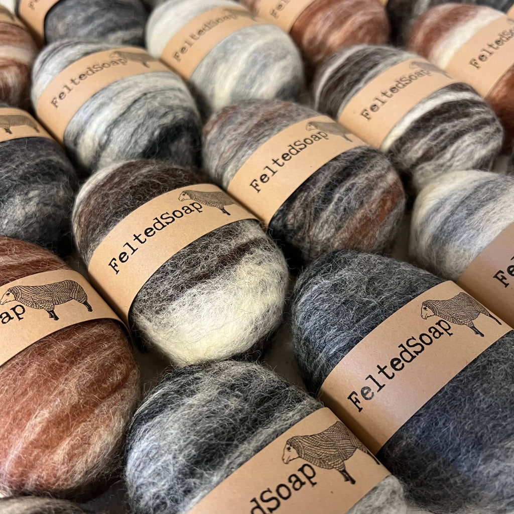 Felted Soap