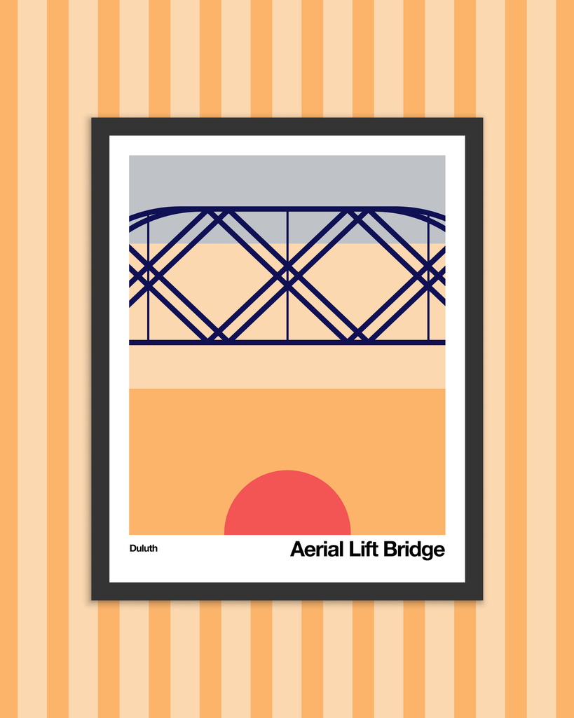 Aerial Lift Bridge Duluth Minnesota | 8x10 Art Print