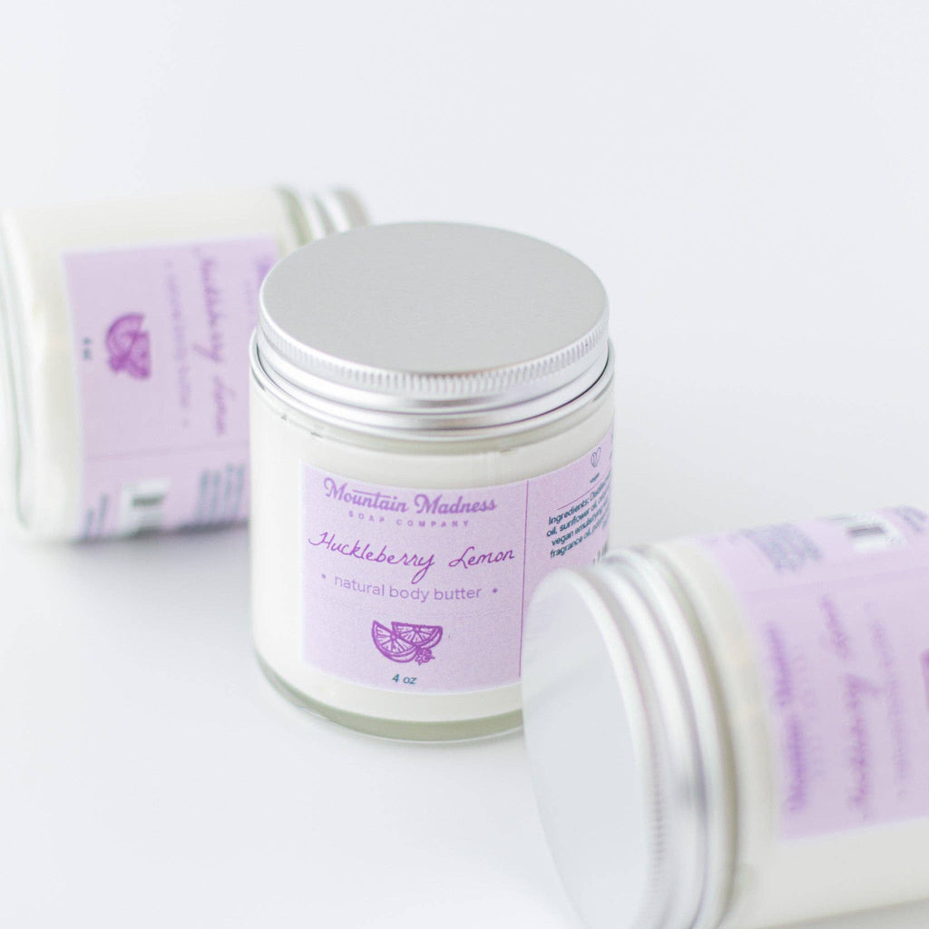 Huckleberry Lemon Body Butter | Bright Berry Citrus
