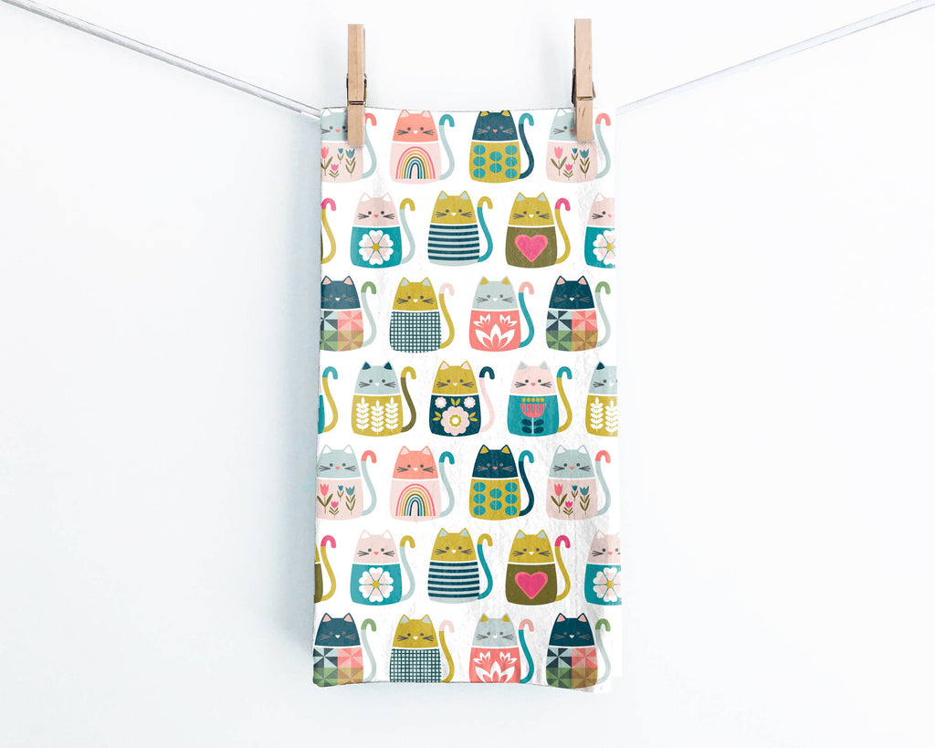 Meow Tea Towel