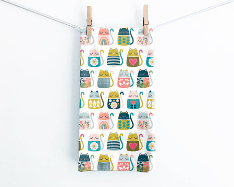 Meow Tea Towel