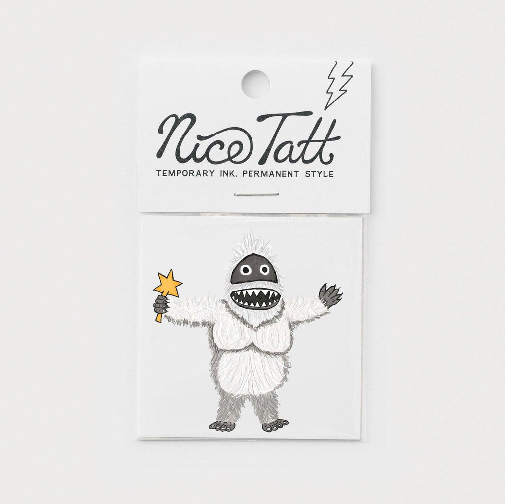 Yeti - Temporary Tattoo