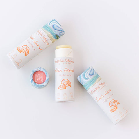 Peach Coconut Lip Balm | Tropical Smoothie