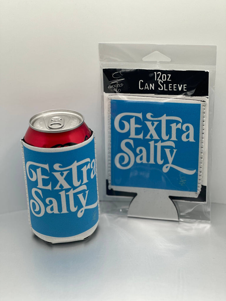 Extra Salty Neoprene Can Sleeve - No Packaging. Just Product.
