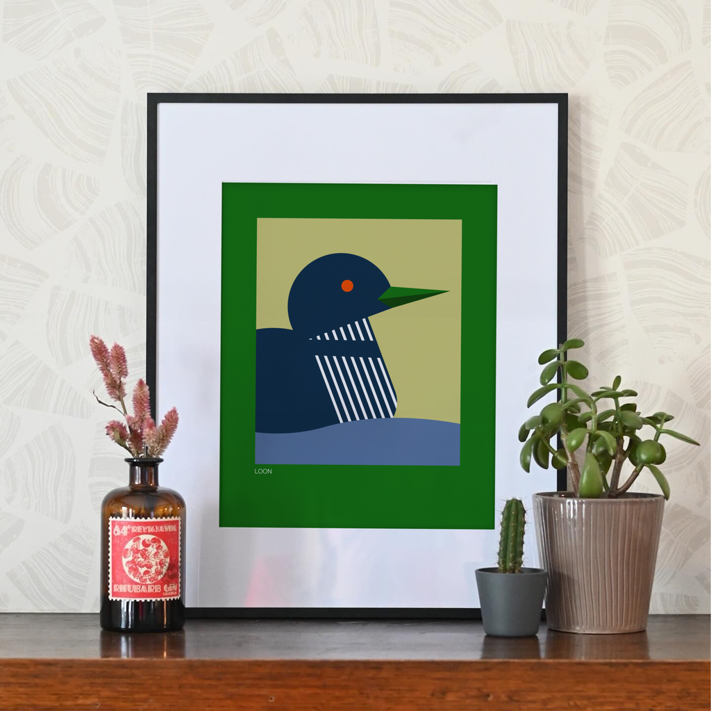 Loon | 8x10 Art Print | Bird Series