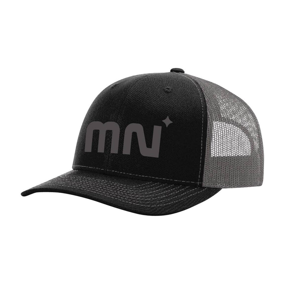 Black/Charcoal MN32 Major Snapback