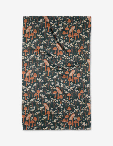 Mushroom Grove Tea Towel