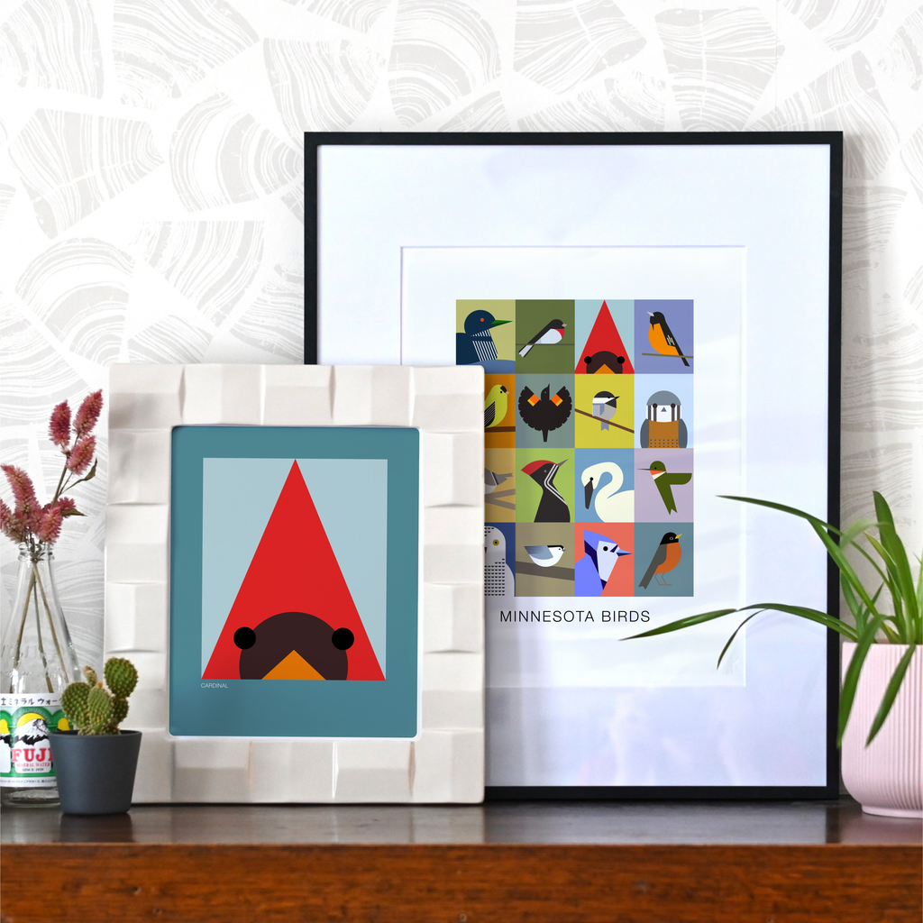 Cardinal | 8x10 Art Print | Bird Series