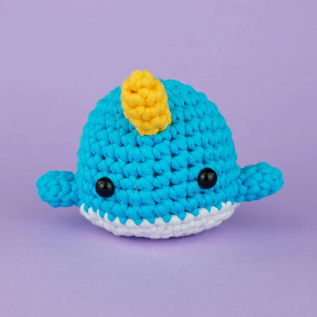 Woobles Learn to Crochet Kit - Limited Edition Bjorn the Narwhal