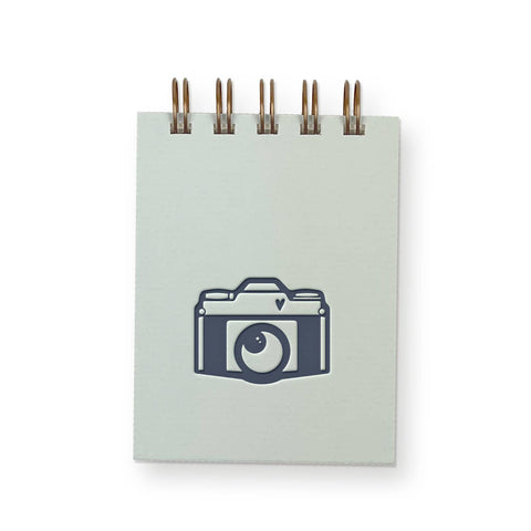 Ruff House Print Shop - Camera Mini Jotter Notebook