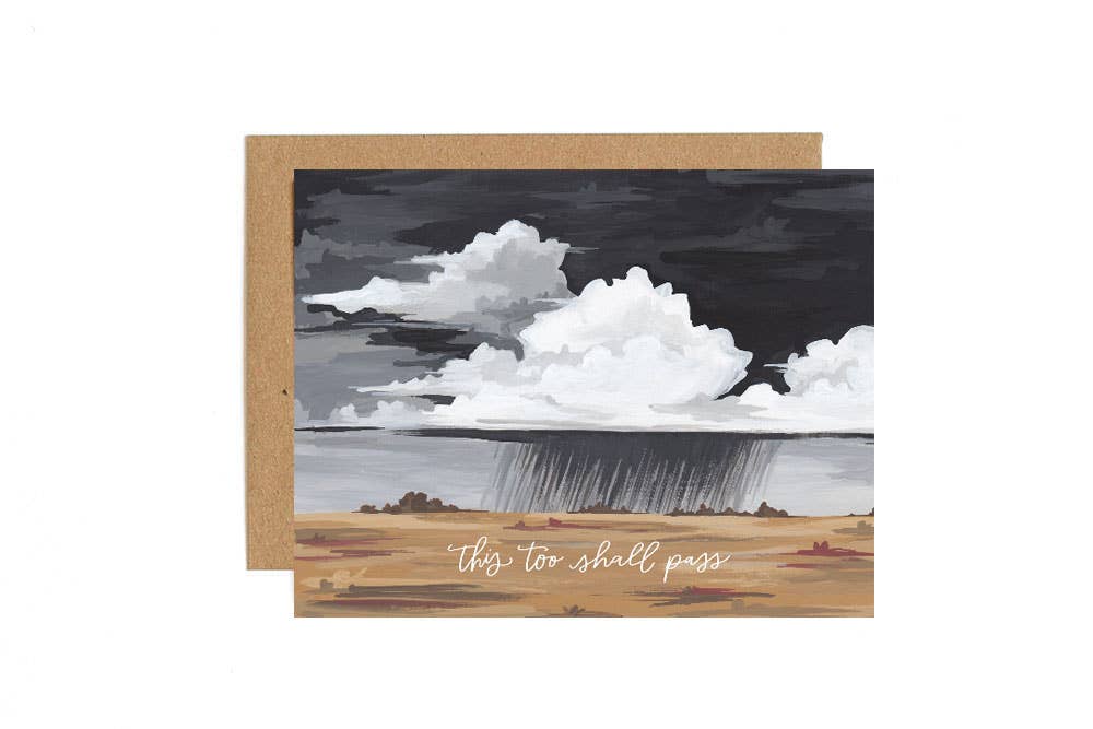 1canoe2 | One Canoe Two Paper Co. - Storm Sympathy Greeting Card