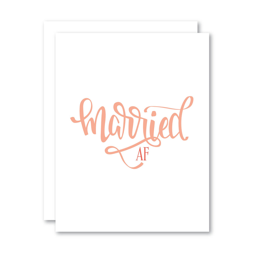 Married AF / Card