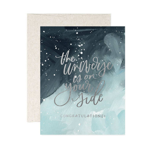 1canoe2 | One Canoe Two Paper Co. - Starry Sky Congratulations Greeting Card