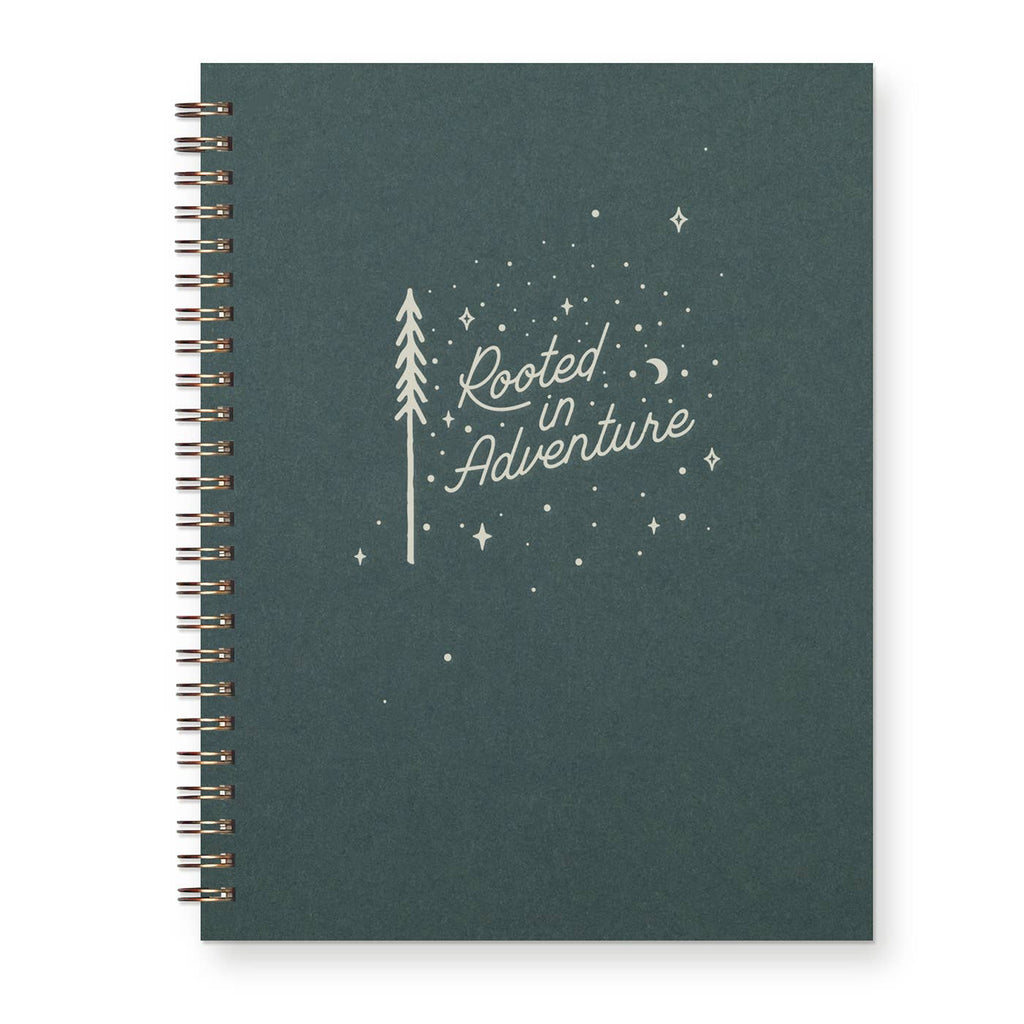 Ruff House Print Shop - Rooted In Adventure Journal: Lined Notebook
