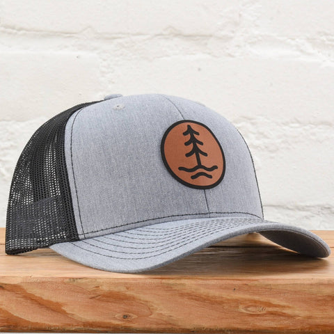 Lebanon Hills Snapback Hat: Grey/Black