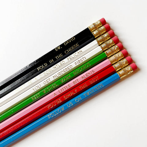 Schitt's Creek Pencil Set