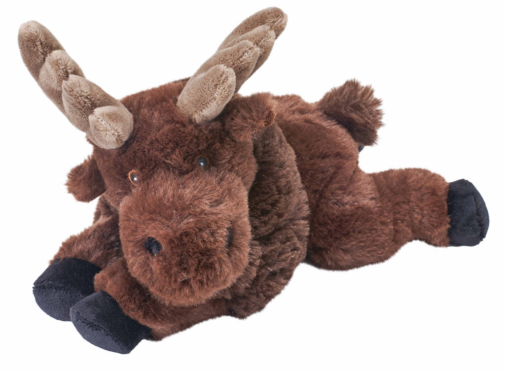 Wild Republic - Ecokins-Mini Moose Stuffed Animal 8"