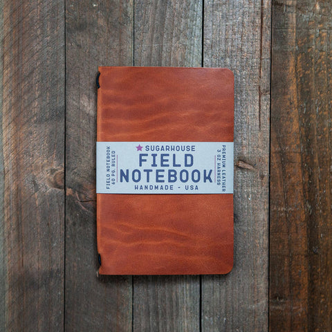 Sugarhouse Leather - Leather Field Notebook (for Field Notes 5.5" x 3.5")