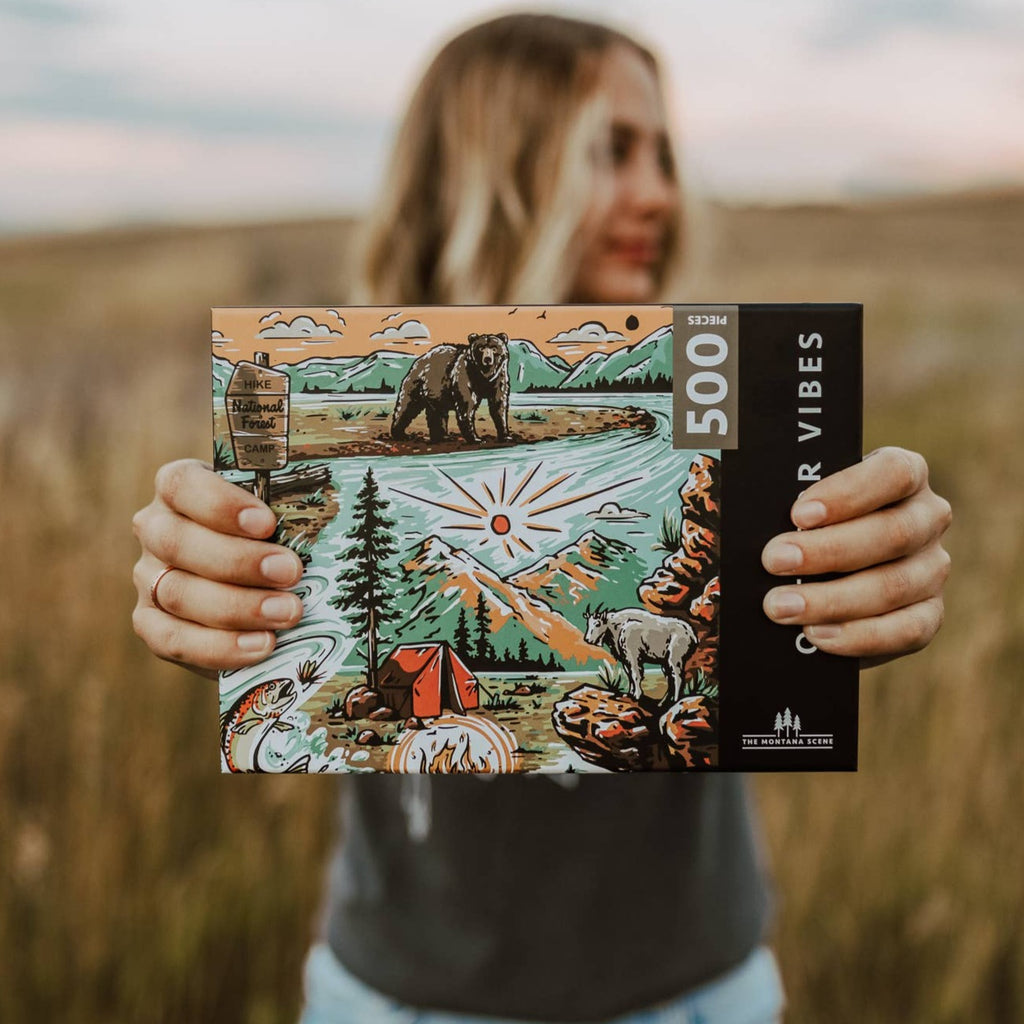 The Montana Scene - Outdoor Vibes Puzzle - 500 Pieces