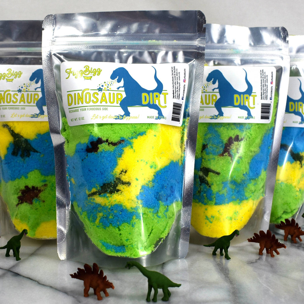 Fizz Bizz LLC - Dinosaur Dirt - Kids Bath Salts
