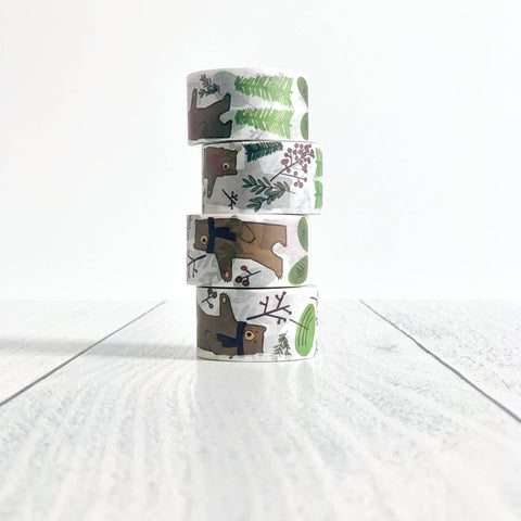 Snow Bear Washi Tape - holiday tape