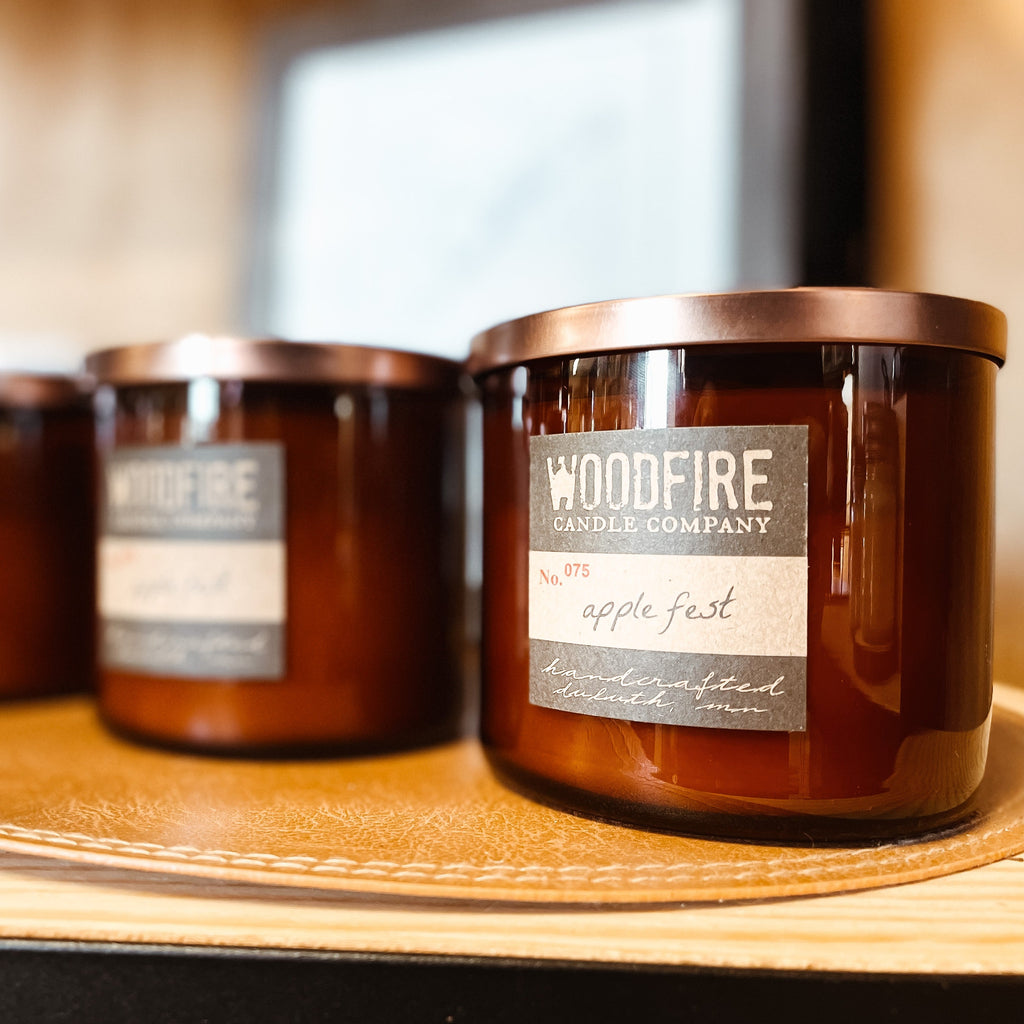 Jelly Jar Wood Wick Soy Candle – Woodfire Candle Co