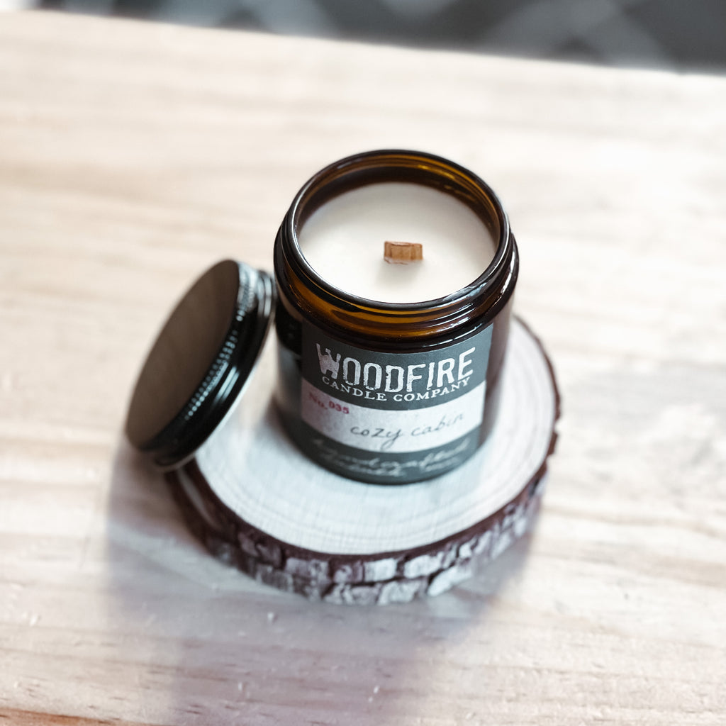 Mini Amber Jar Candle