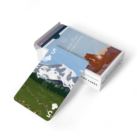 Slightly Stationery - National Parks Playing Cards