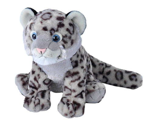 Wild Republic - CK Snow Leopard Cub Stuffed Animal 12"