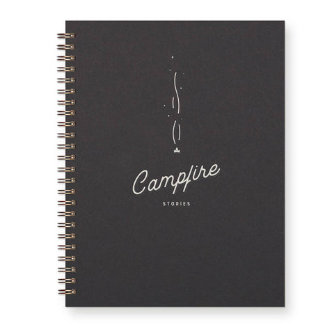 Ruff House Print Shop - Campfire Stories Journal: Lined Notebook