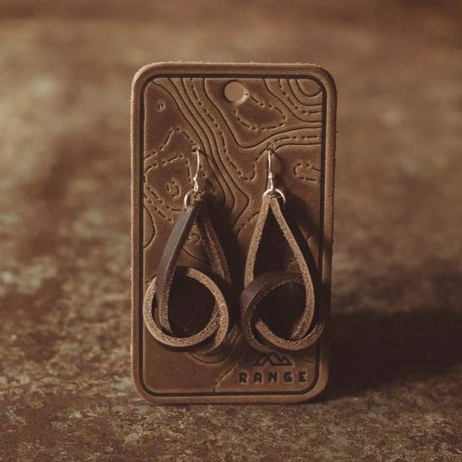 Range Leather Co. - Knot  Earrings
