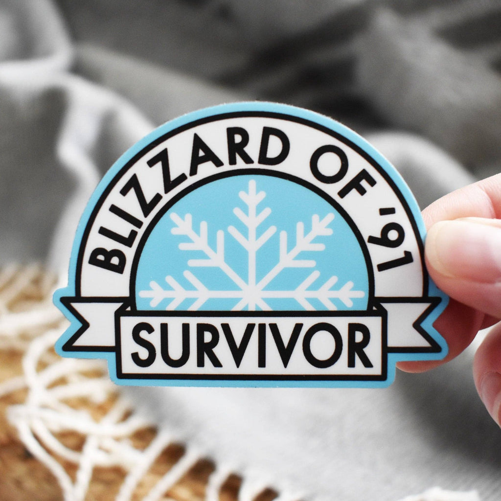 Wild North Co - Blizzard of '91 Survivor Sticker