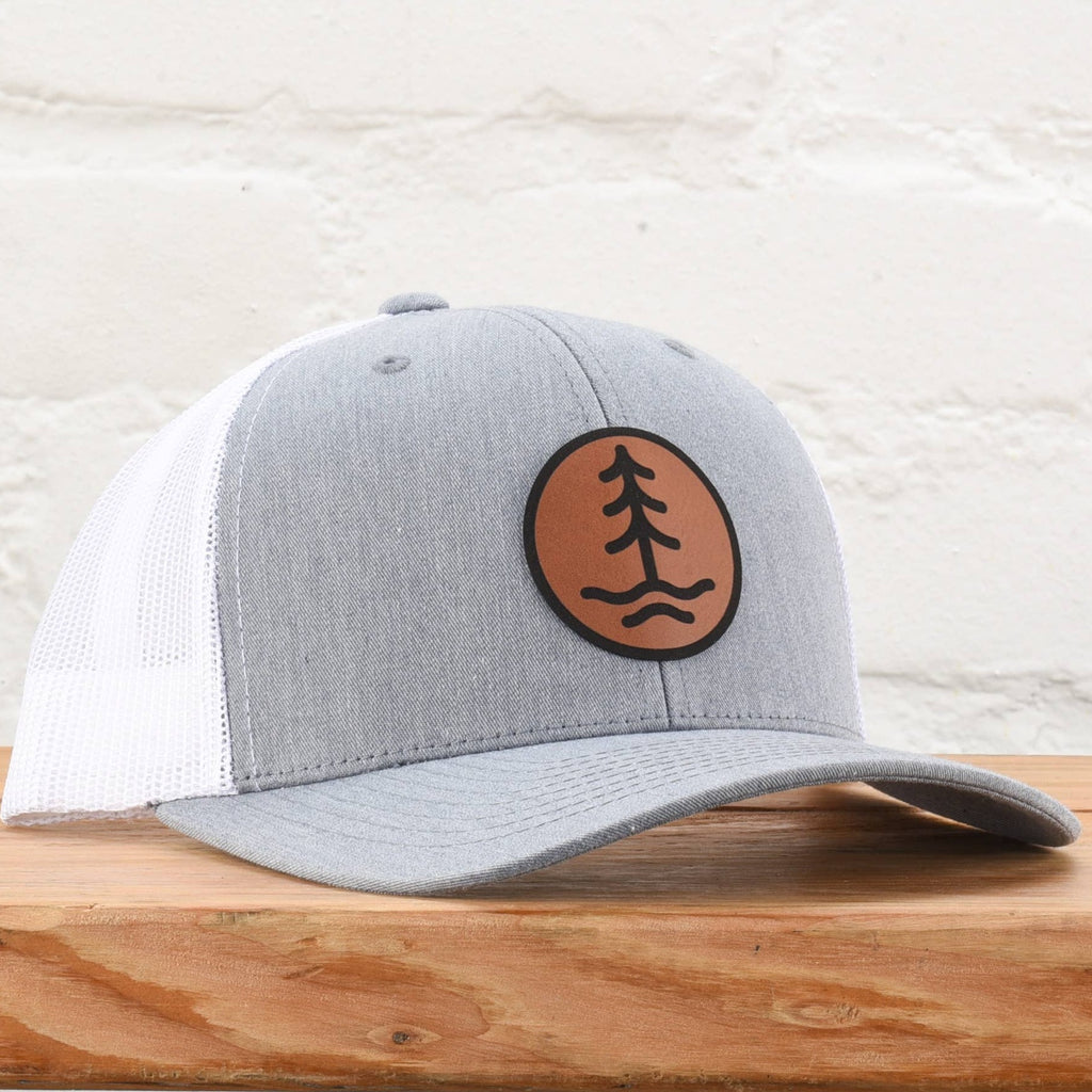 Lebanon Hills Snapback Hat: Grey/White