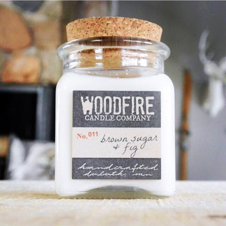 Apothecary Wood Wick Soy Candle - Woodfire Candle Co - 1
