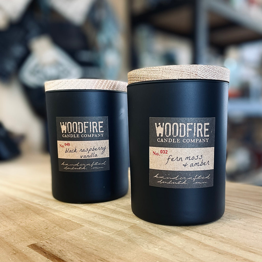 Pick 2 Whiskey Black Soy Wood Wick Candle – Woodfire Candle Co