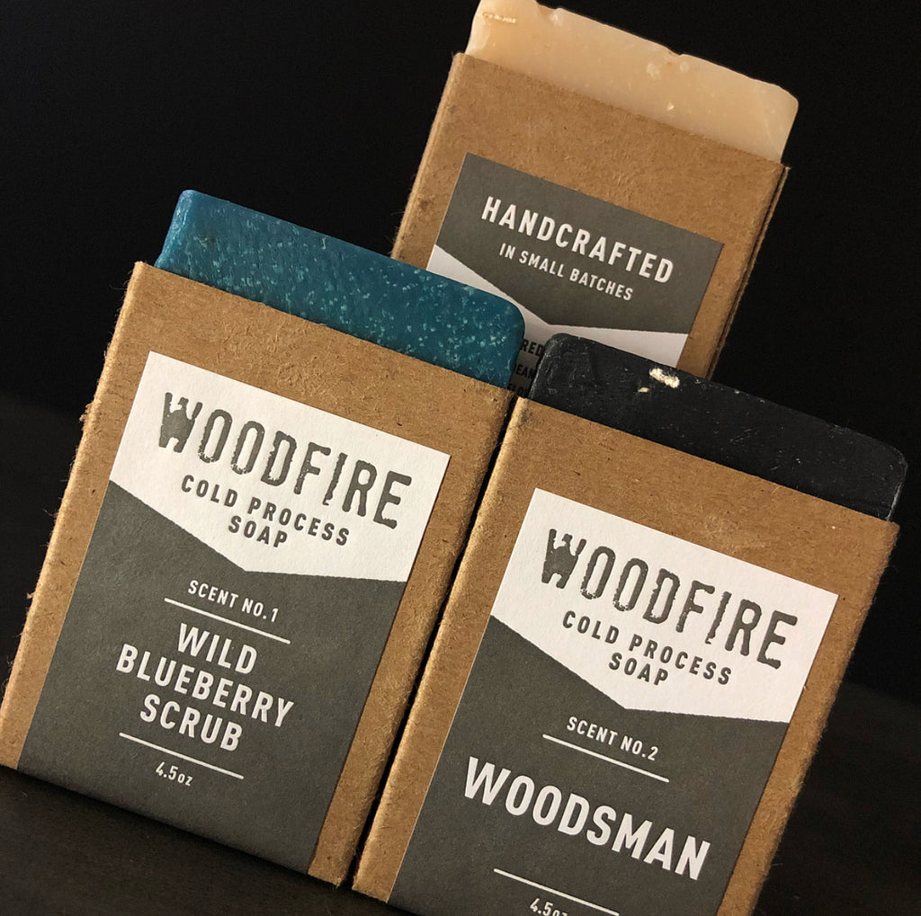 Cold process soaps by Woodfire Candle Co