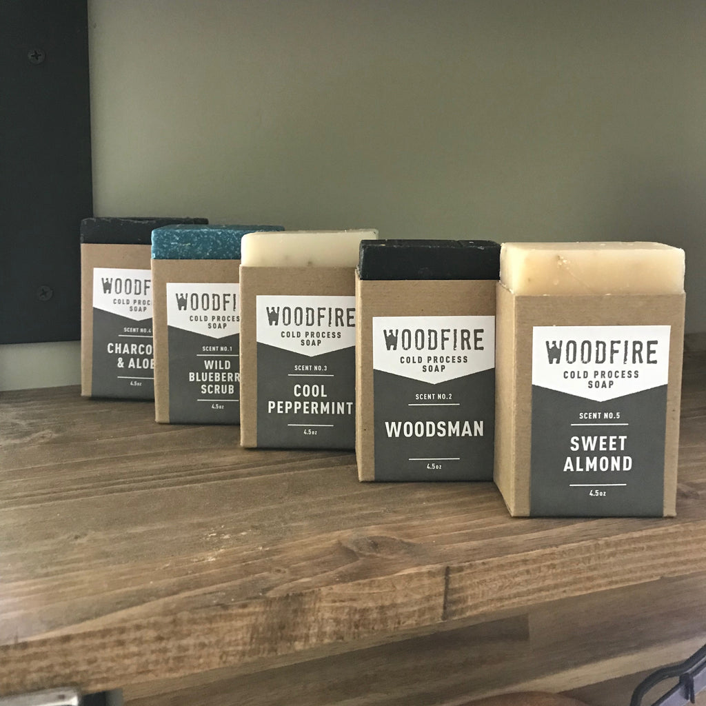 Cold process soaps by Woodfire Candle Co